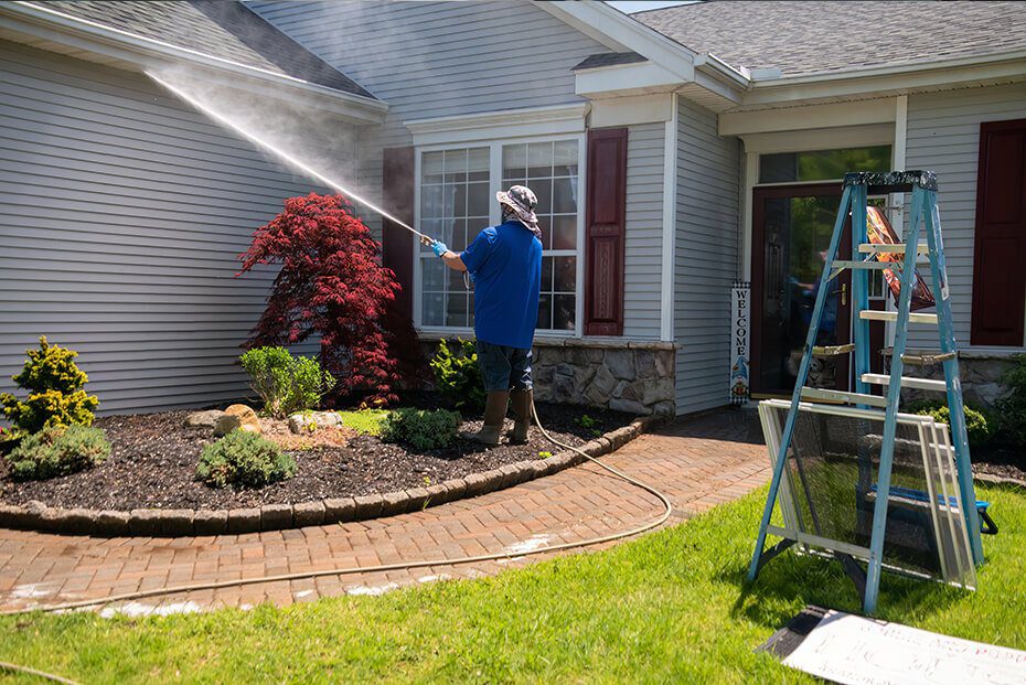choosing chemicals for pressure washing